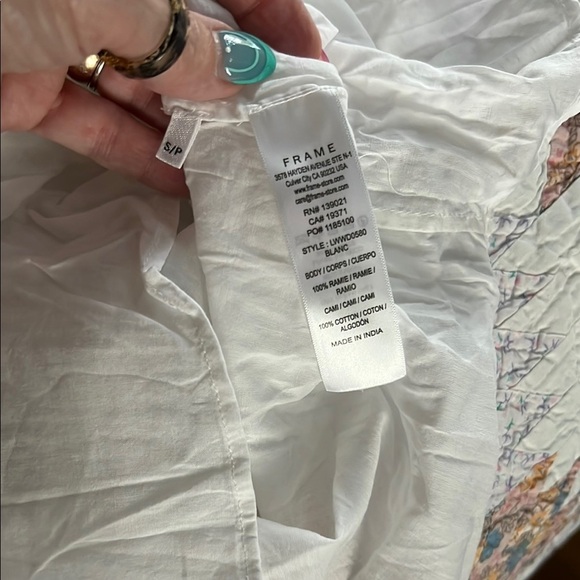 Frame White Linen Sleeveless Maxi Camisole Dress - Picture 4 of 11